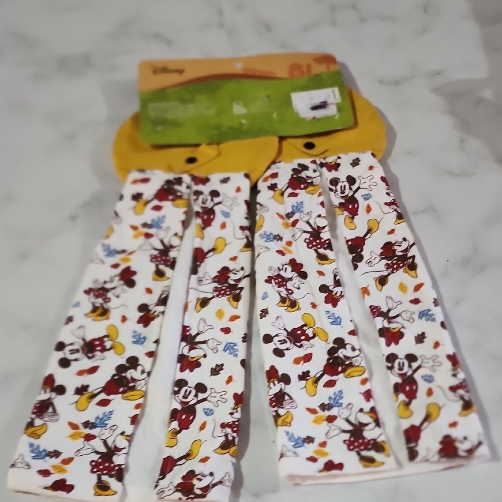 Disney  Bottoms - White with Red and Yellow Minnie Mouse Design - Picture 4 of 4